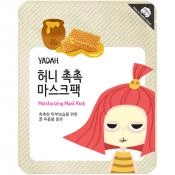 adah Moisturizing Mask Pack – Mască de față din bumbac 100% cu extract de miere pentru hidratare intensă 25 g​