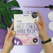 Violet Flower Masca de maini cu efect de hidratare intensa Unisex