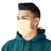 Masca de protectie cu snur, reutilizabila Masca faciala set 2 bucati Crem