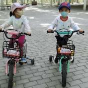 Masca faciala protectie pentru copii cu 3 straturi de protectie, culoare roz, set 50buc