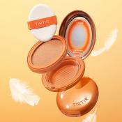 TIRTIR Mask Fit Ai Filter Cushion, 21C Cool Ivory, 18 gr - fond de ten tip cushion semi-mat formulat cu niacinamida si acid ascorbic, care contribuie la uniformizarea tenului si la mentinerea aspectului neted al pielii