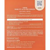 TIRTIR Mask Fit Ai Filter Cushion, 22N Shell Beige, 18 gr - fond de ten cushion formulat cu niacinamida si acid ascorbic, care contribuie la uniformizarea tenului si la mentinerea echilibrului pielii