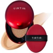 TIRTIR Mask Fit Red Cushion Fond de Ten Compact 27C Cool Beige - acoperire ridicata si finisaj satinat de pana la 72 de ore, 18g