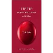 TIRTIR Collection Fond de Ten Mask Fit Red Cushion 10C-17N - Acoperire Impecabila si Rezistenta la Transfer, 6 x 1gr