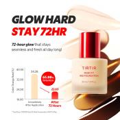 TIRTIR Mask Fit Red Foundation fond de ten 21N Ivory - luminozitate si rezistenta, 30 ml