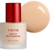 TIRTIR Mask Fit Red Foundation fond de ten 22N Shell Beige - luminozitate si rezistenta, 30 ml