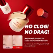 TIRTIR Mask Fit Red Foundation fond de ten 25N Mocha - luminozitate si rezistenta, 30 ml