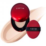 TIRTIR Mask Fit Red Mini Cushion SPF 40 – Fond de Ten Compact cu Protecție Solară, Nuanța 17C Porcelain