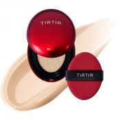 TIRTIR Mask Fit Red Mini Cushion SPF 40 – Fond de Ten Compact cu Protecție Solară, Nuanța 17N Vanilla