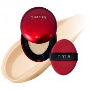 TIRTIR Mask Fit Red Mini Cushion SPF 40 – Fond de Ten Compact cu Protecție Solară, Nuanța 17W French Vanilla