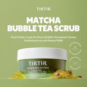 TIRTIR Matcha Bubble Tea Scrub, 95gr - exfoliant formulat cu acid salicilic si gluconolactona, care contribuie la exfolierea delicata si la ingrijirea zonelor cu exces de sebum sau aspect aspru
