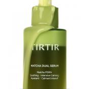 TIRTIR Matcha Dual Serum, 50 ml - ser de fata formulat cu niacinamida si extract de ceai verde, care contribuie la calmarea aspectului de roseata si la uniformizarea tonului si la metinerea luminozitatii naturale a tenului
