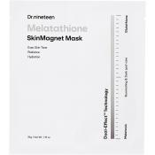 DR.NINETEEN Melatathione Skin Magnet Mask 34 gr - Masca de fata formulata cu melatonina si glutation, care contribuie la uniformizarea nuantei pielii si la metinerea hidratarii