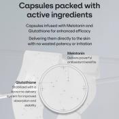 DR.NINETEEN Melatathione Skin Magnet Mask 34 gr - Masca de fata formulata cu melatonina si glutation, care contribuie la uniformizarea nuantei pielii si la metinerea hidratarii