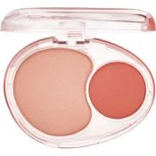 FWEE Mellow Dual Blusher Fard de Obraz CR02 Baby Smile - Culoare Naturala si Rezistenta de Lunga Durata, 7.2 gr
