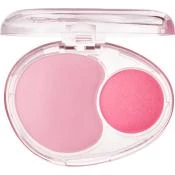 FWEE Mellow Dual Blusher Fard de Obraz PK01 Love Me Highkey - Blush Hidratant pentru Stralucire si Rezistenta Lunga Durata, 7.2 gr