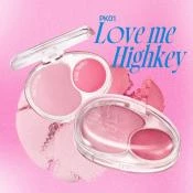 FWEE Mellow Dual Blusher Fard de Obraz PK01 Love Me Highkey - Blush Hidratant pentru Stralucire si Rezistenta Lunga Durata, 7.2 gr