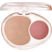 FWEE Mellow Dual Blusher Fard de Obraz RS02 Humming Talk - Blush Dual Hidratant si Rezistent, pentru Culoare Naturala si Stralucire, 7.2 gr