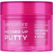 Lee Stafford Messed Up Crema Modelatoare Texturizanta - Fixare Flexibila si Textura Naturala, 50 ml