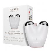 GESKE MicroCurrent Face-Lifter 6 in 1 - Dispozitiv facial cu microcurenti pentru fermitate, lifting si contur redefinit, ingrijire profesionala acasa, culoare Starlight