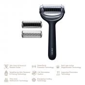 GESKE SmartAppGuided Rola Dermatologica Micro-ace Fata si Corp Black - Fermitate si Stralucire Profesionala, 8 in 1