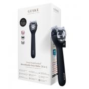 GESKE MicroNeedle Face Roller 9 in 1 Black - Microneedling facial pentru fermitate si stralucire, regenerare celulara si reducerea ridurilor fine, 1 buc