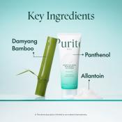 PURITO Mighty Bamboo Panthenol Cleanser - gel de curatare formulat cu extract de bambus Damyang si panthenol, care contribuie la curatarea delicata si la metinerea confortului pielii - 150 ml