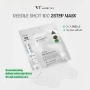 VT Cosmetics Mild Reedle Shot 100 2-Step – Masca de Față cu Hidratare Intensă | K-beauty