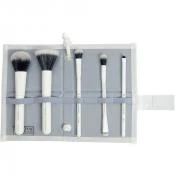 ROYAL AND LANGNICKEL Moda Perfect Mineral Set Pensule Machiaj Alb - Pensule Machiaj Profesionale, Aplicare precisa si Versatila, 6 piese