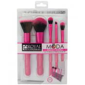 Moda Perfect Mineral Set Pensule 6 piese Roz