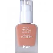 HOUSE OF HUR Moist Ampoule Blusher - fard de obraz lichid cu textura tip ser, care contribuie la un plus natural de culoare si luminozitate si la metinerea confortului pielii pe parcursul zilei - 20 ml - 01 Nude Beige