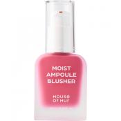 HOUSE OF HUR Moist Ampoule Blusher - fard de obraz lichid cu textura usoara tip ser, care contribuie la oferirea pielii a unui plus natural de culoare si luminozitate si la metinerea confortului pe parcursul zilei - 20 ml - 07 Pink Rosie