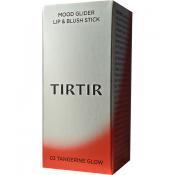 TIRTIR Mood Glider Lip and Blush Stick, 03 Tangerine Glow, 3.8 gr - nuantator pentru buze si pentru obraji si pleoape, cu intensitate ajustabila prin aplicari succesive
