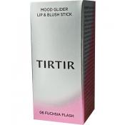TIRTIR Mood Glider Lip and Blush Stick, 06 Fuchsia Flash, 3.8 gr - nuantator pentru buze pentru utilizare pe buze, obraji si pleoape, cu intensitate ajustabila prin aplicari succesive