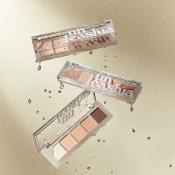UNLEASHIA Mood Shower Face Palette Fard de pleoape No. 1 Vanilla Shower - aplicare si finisaj, 4 gr
