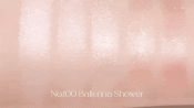 UNLEASHIA Mood Shower Face Palette iluminator No. 100 Ballerina Shower - luminozitate si aderenta, 4 gr