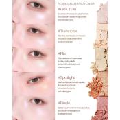 UNLEASHIA Mood Shower Face Palette iluminator No. 100 Ballerina Shower - luminozitate si aderenta, 4 gr