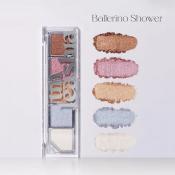 UNLEASHIA Mood Shower Face Palette iluminator de fata 101 Ballerino Shower - luminozitate si claritate, 4 gr
