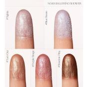 UNLEASHIA Mood Shower Face Palette iluminator de fata 101 Ballerino Shower - luminozitate si claritate, 4 gr