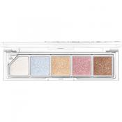 UNLEASHIA Mood Shower Face Palette iluminator de fata 101 Ballerino Shower - luminozitate si claritate, 4 gr