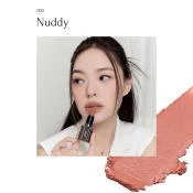 MUZIGAE MANSION Moodwear Blur Ruj Mat 003 Nuddy - Hidratare si Efect Volumizant, 4 gr