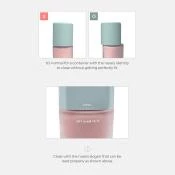 NUSE Mousse Care Fard de Obraz Lichid 02 Pink Topper - Blush Hidratant cu Niacinamida si Centella Asiatica, 16 ml