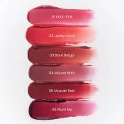 NUSE Mousse Liptual Ruj Lichid 01 Kitch Pink - Hidratare Intensa si Finisaj Mat Catifelat, 4.5 gr