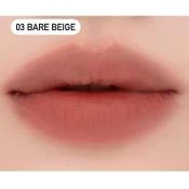 NUSE Mousse Liptual Ruj Lichid 03 Bare Beige - Hidratare Profunda si Finisaj Mat, 4.5 gr