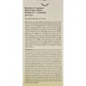 BEAUTY OF JOSEON Mugwort + Camelia SPF 50+, 18 gr - stick pentru fata formulat cu Artemisia Capillaris si ceai verde, care ofera protectie cu spectru larg impotriva radiatiilor UVA si UVB, cu o aplicare usoara oriunde si oricand, Daily