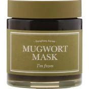 I'M FROM Mugwort Masca pentru fata Calmanta - Calmare rapida si Detoxifiere ten acneic, 110 gr