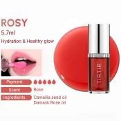 TIRTIR My Glow Ulei de buze Rosy - Hidratare intensa si stralucire naturala, 5.7 ml