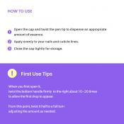 Nail and Cuticle Care Essence Oil Pen Ulei de unghii 2 ml