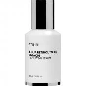 ANUA Renew Active Ser pentru fata Retinol 0.3% si Niacinamida - Antirid si Uniformizare Ten, 30 ml