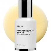 ANUA Renew Active Ser pentru fata Retinol 0.3% si Niacinamida - Antirid si Uniformizare Ten, 30 ml
